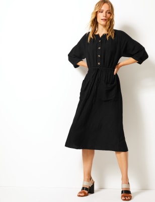 m&s linen summer dresses