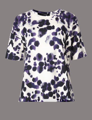 m&s animal print shirt