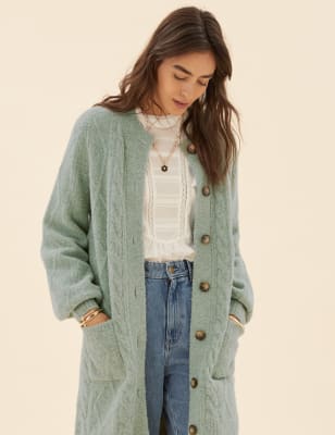 Marks and spencer on sale women's long cardigans