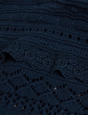 

Per Una Top 100% algodón de manga 3/4 de puntoWomens - Navy, Navy