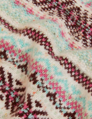 

Per Una Camiseta de punto sin mangas de escote en pico Fair IsleWomens - Light Cream, Light Cream
