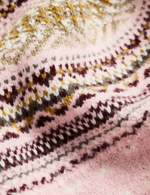 

Womens Per Una Fair Isle Jumper - Pink Mix, Pink Mix