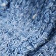 Cotton Rich Scoop Neck Knitted Top - indigo