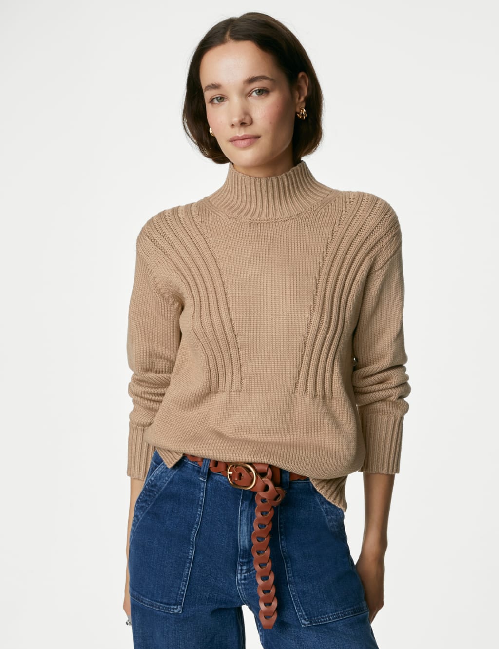 Funnel Neck Jumper image 1