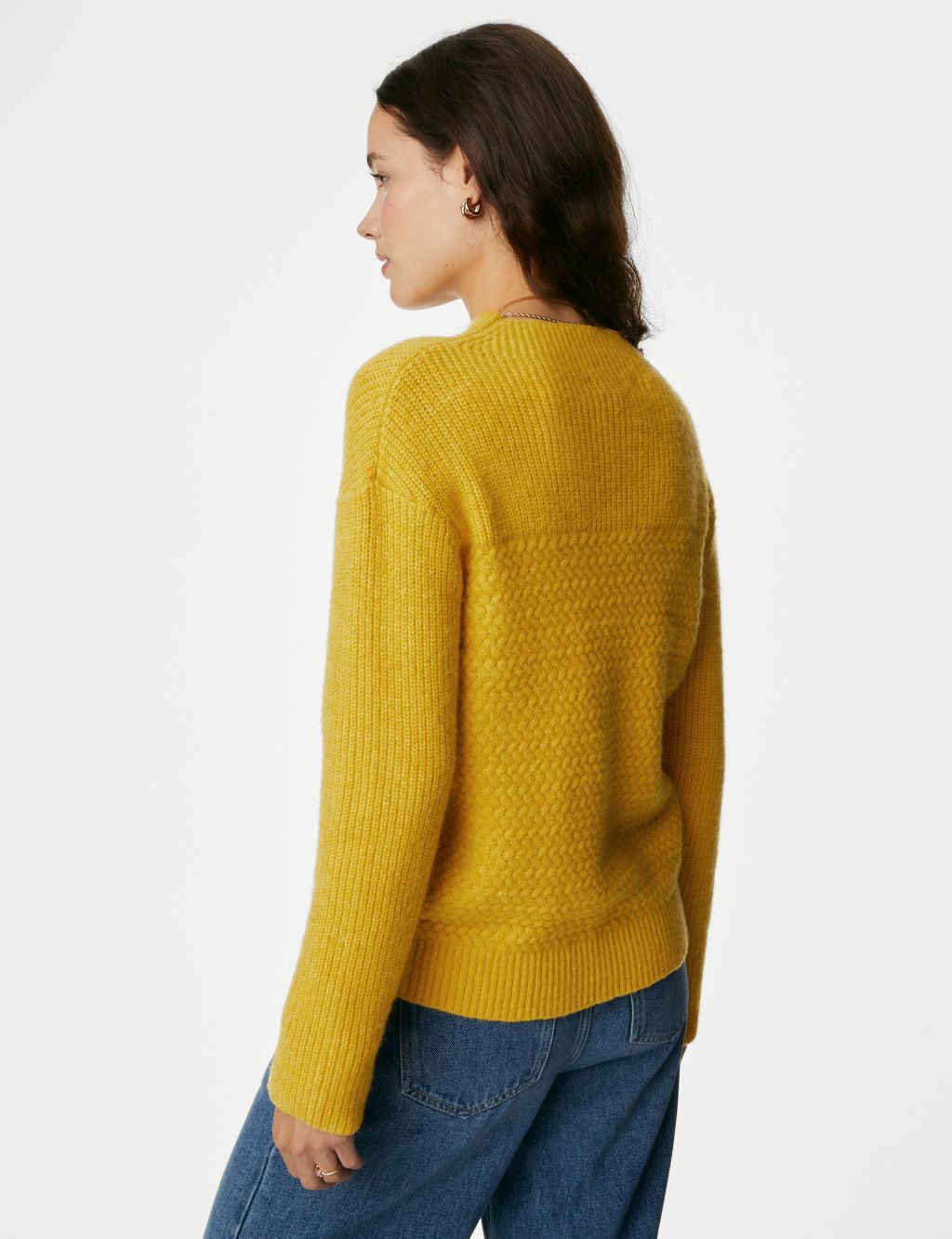 Funnel Neck Jumper with Wool image 5