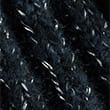 Cotton Blend Sparkly V-Neck Jumper - navymix