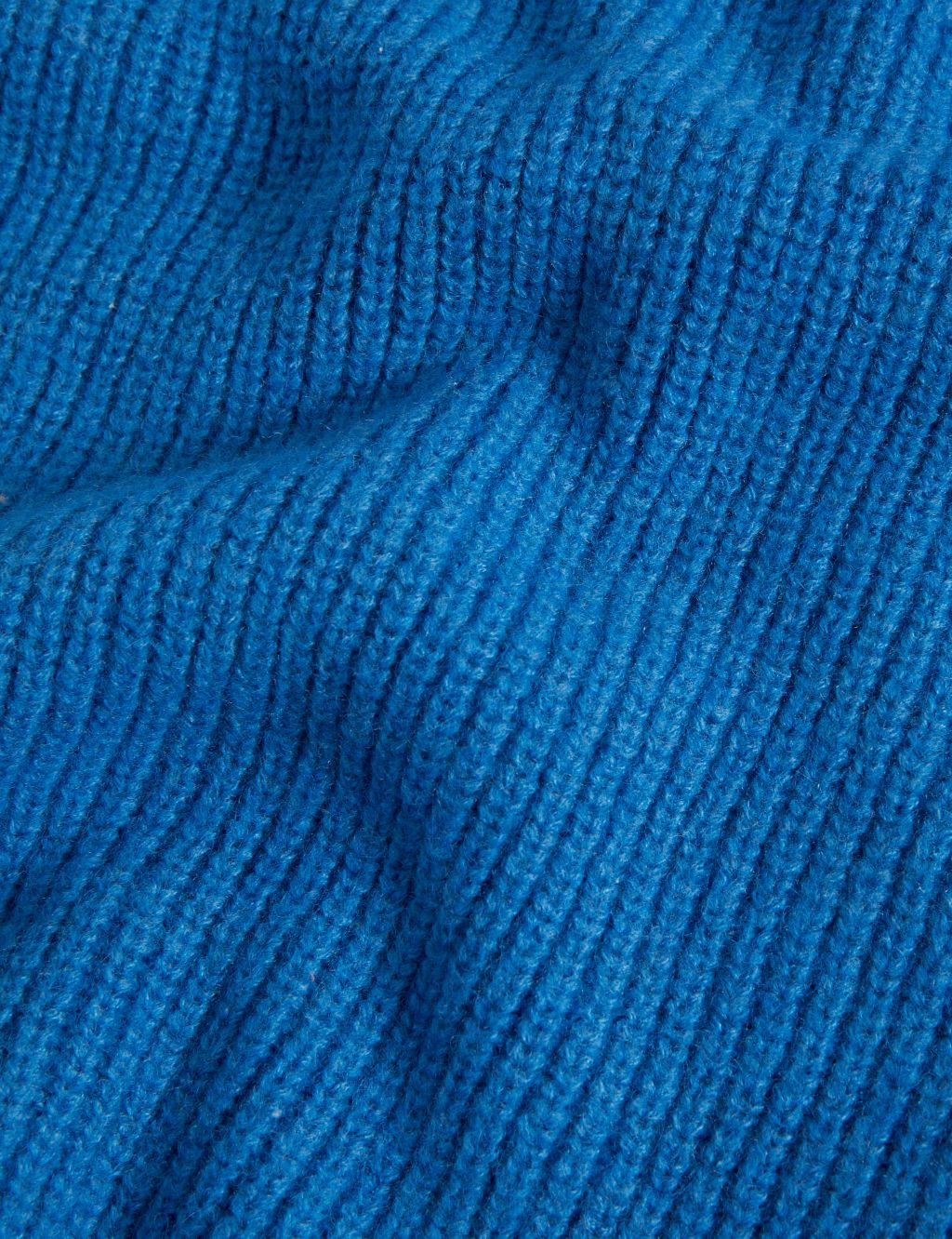 Pointelle Round Neck Jumper with Wool image 6