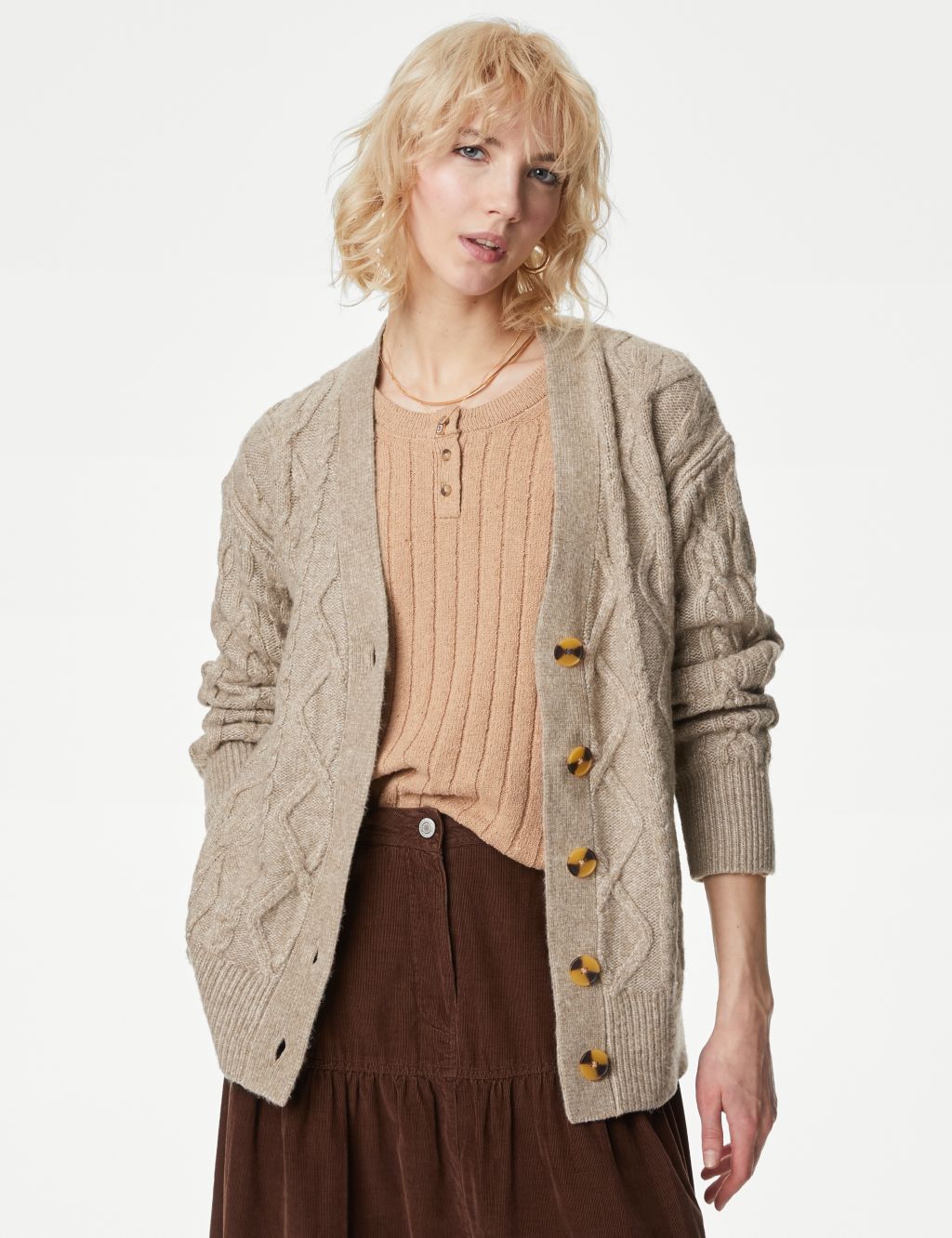 Cable Knit Cardigan image 3