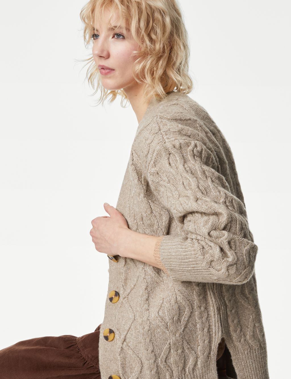 Cable Knit Cardigan image 4