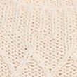 Cotton Rich Textured Knitted Top - ecru