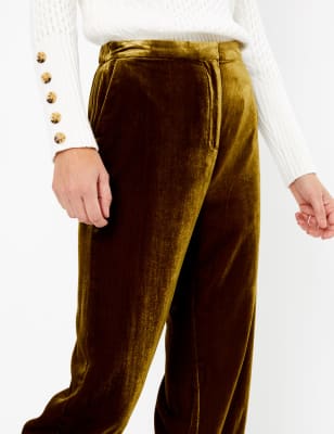 70's Mustard Velvet Pants 