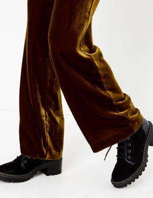 Marks and hotsell spencer velvet trousers