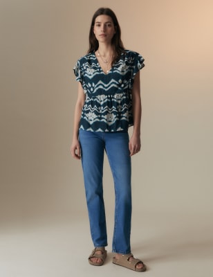 marks and spencer per una straight leg jeans