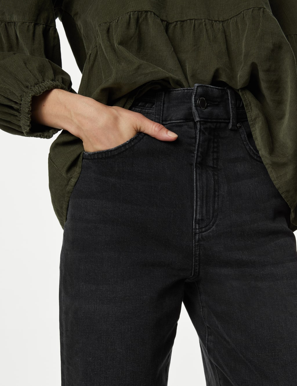 Mom High Waisted Jeans image 4