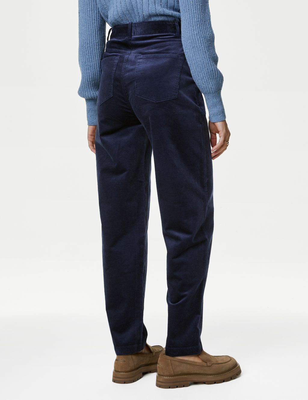 Corduroy Tapered Trousers image 5