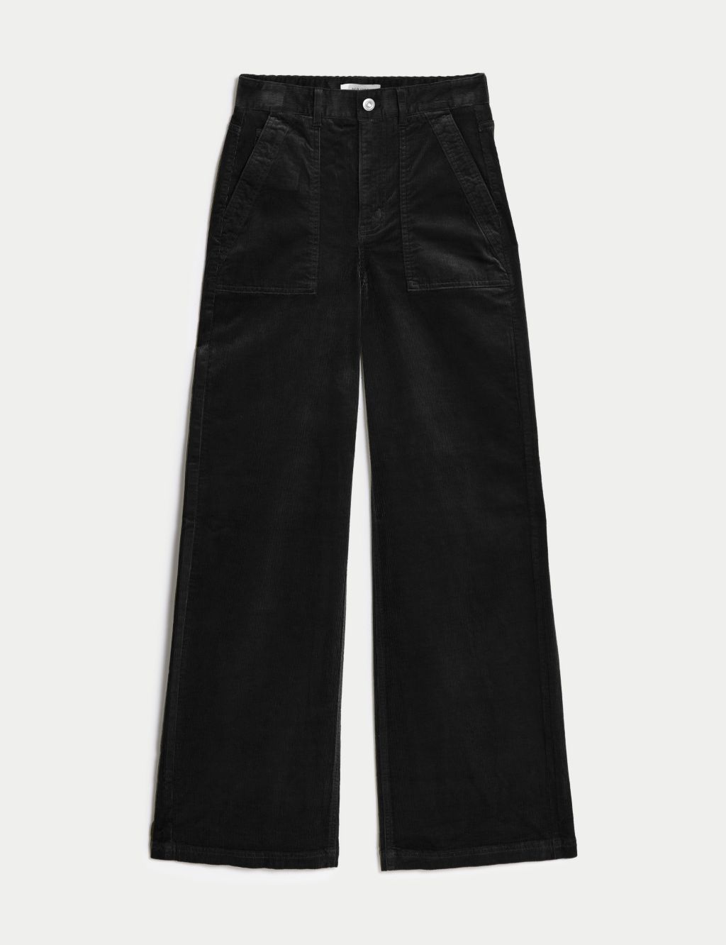 Cord Wide Leg Trousers image 2