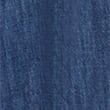 Denim Belted Wide Leg Trousers - darkindigo