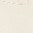 High Waisted Wide Leg Cropped Jeans - ivory
