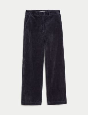 Cord Wide Leg Trousers