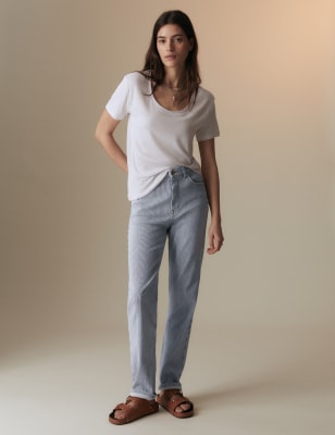 M&s store tapered jeans