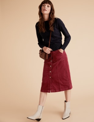 m & s ladies skirts