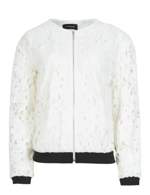 Floral Lace Bomber Jacket | Autograph | M&S