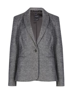 1 Button Blazer with New Wool | Autograph | M&S