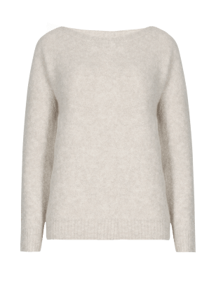 Cashmere Blend Bouclé Jumper | Autograph | M&S