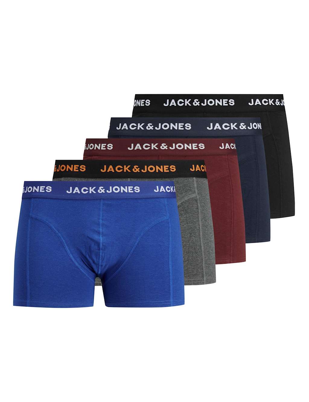 5pk Cotton Rich Trunks (8-16 Yrs)