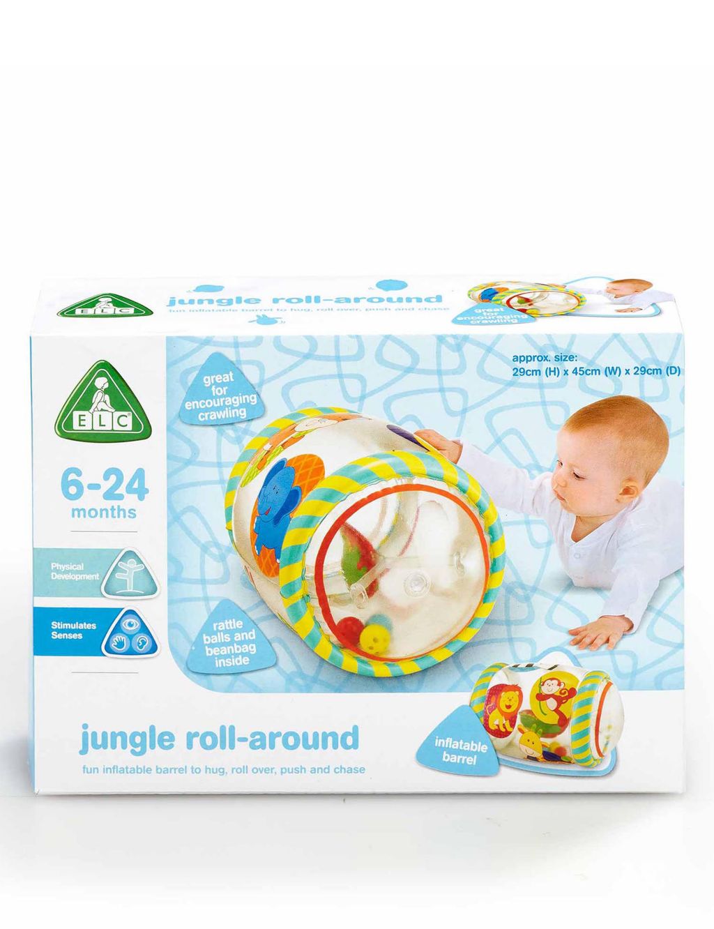 Jungle Roll Around Toy (6-24 Mths) image 2