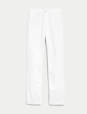

Womens Per Una Roma Straight Leg Jeans - White, White