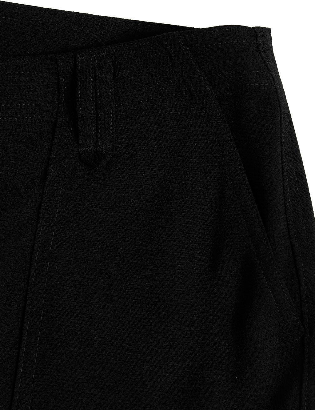 Crepe Cargo Relaxed Trousers image 4