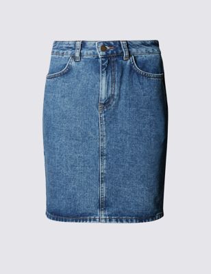 Denim A-Line Mini Skirt | Limited Edition | M&S