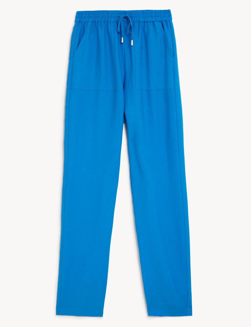 Lyocell Rich Tapered Ankle Grazer Trousers image 2