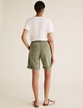 Pure Cotton Long Chino Shorts