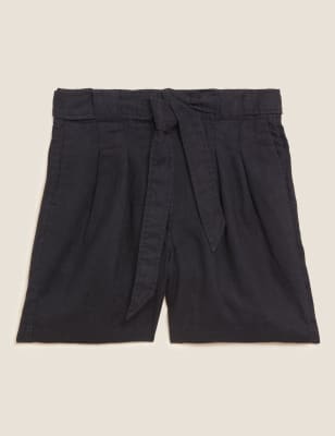 Pure Linen Shorts