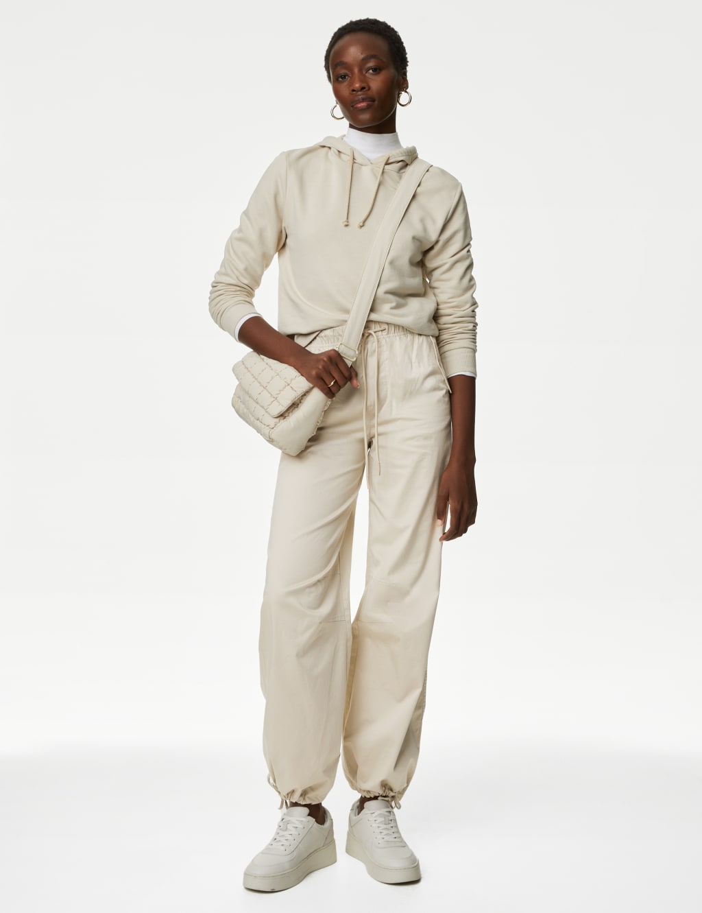 Women's Beige Trousers