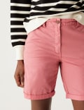 Cotton Rich Tea Dyed Chino Shorts