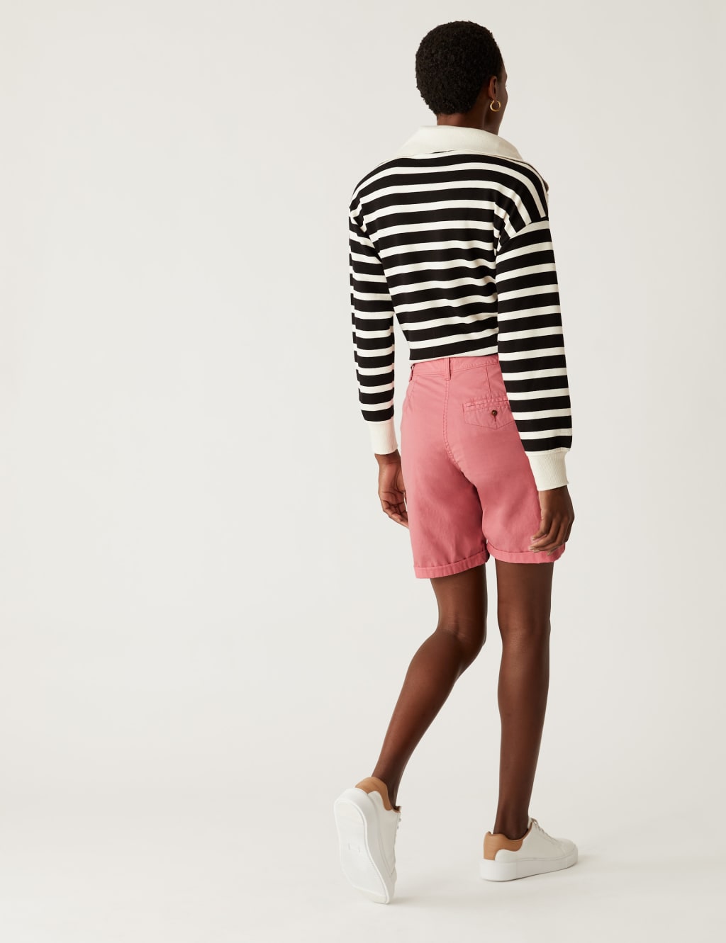 Cotton Rich Tea Dyed Chino Shorts image 4