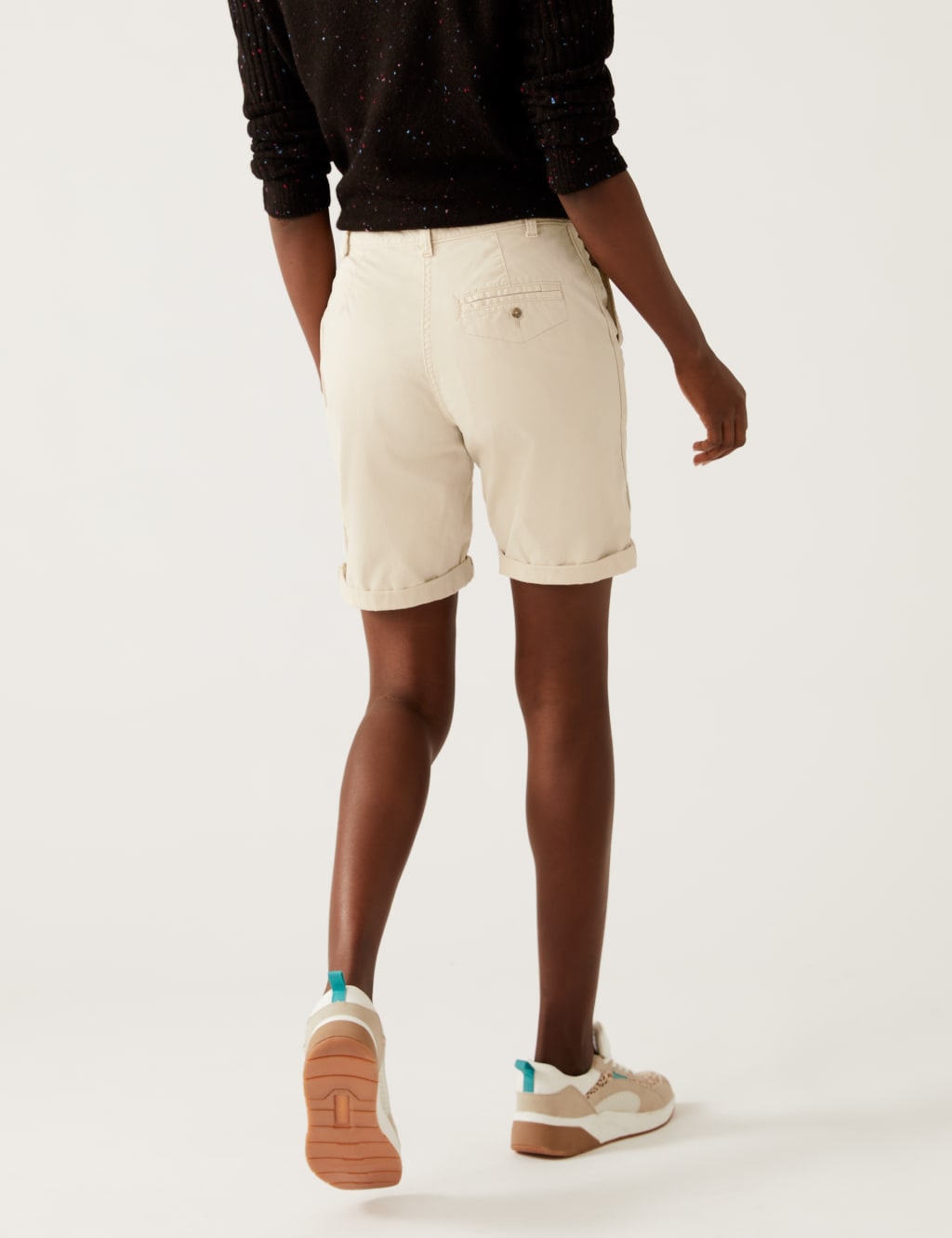 Cotton Rich Tea Dyed Chino Shorts image 4
