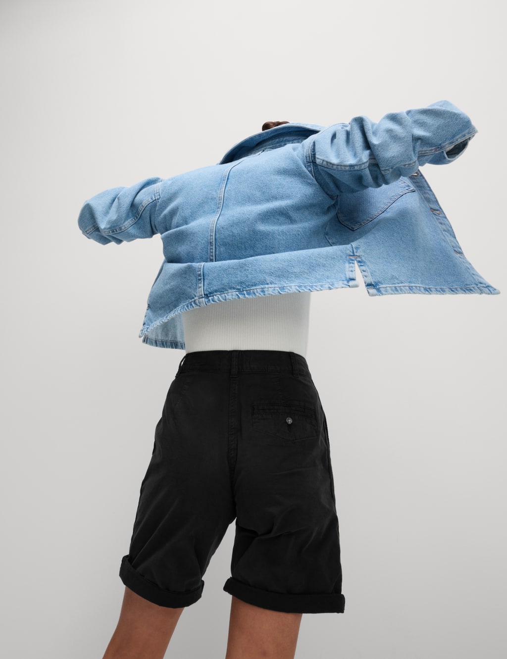 Cotton Rich Tea Dyed Chino Shorts image 2