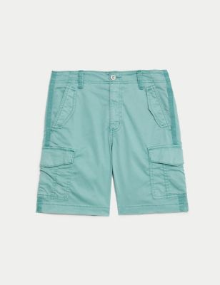 Lyocell™ Rich Cargo Tea Dyed Shorts