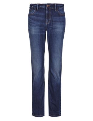 Straight Leg Denim Jeans | Indigo Collection | M&S