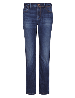 Straight Leg Denim Jeans | Indigo Collection | M&S