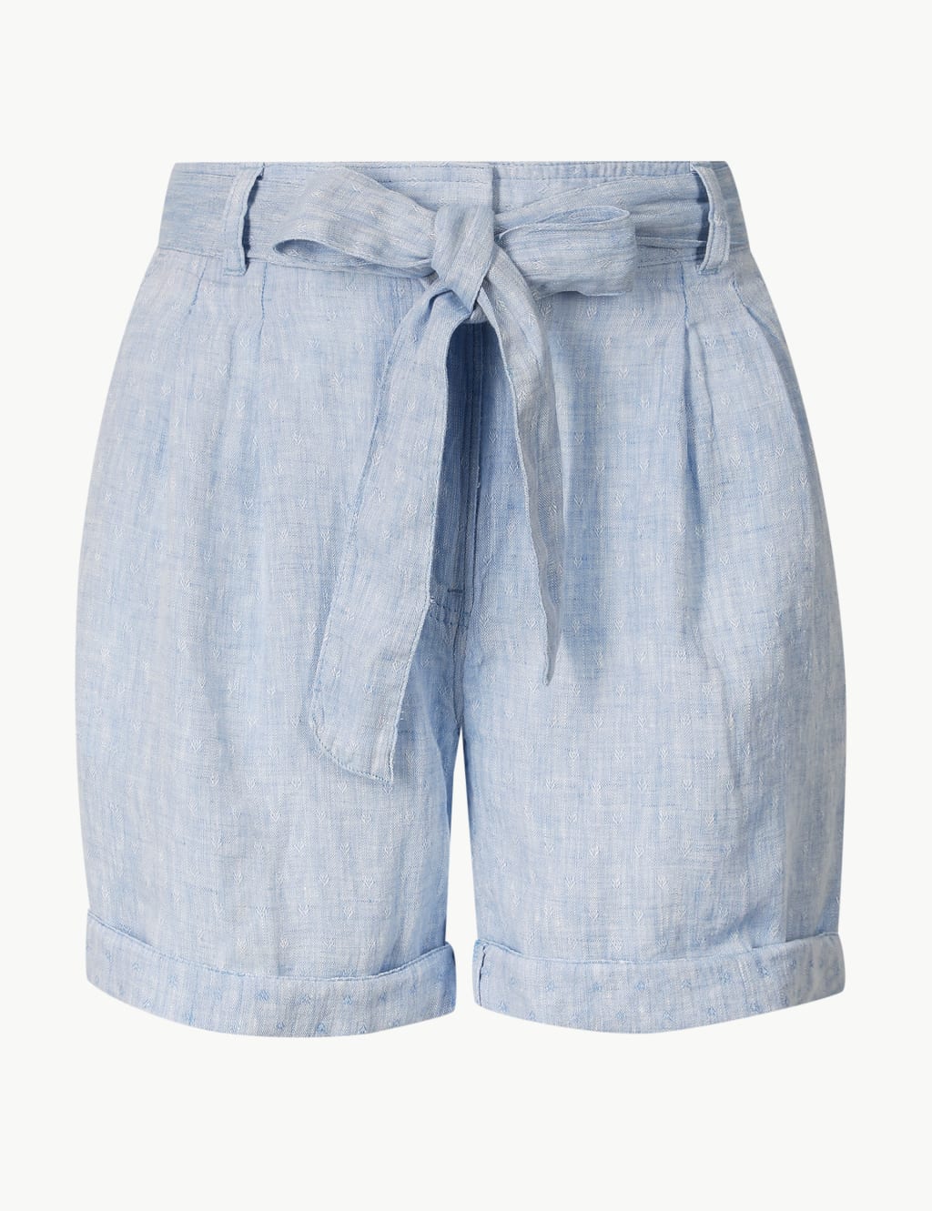 Pure Linen Casual Shorts