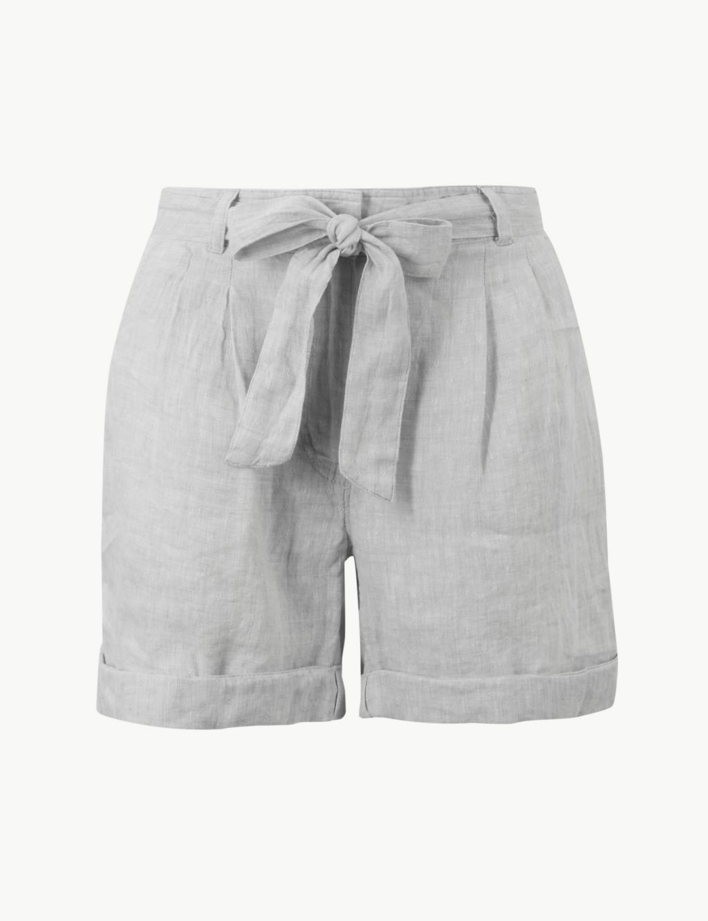 Pure Linen Casual Shorts
