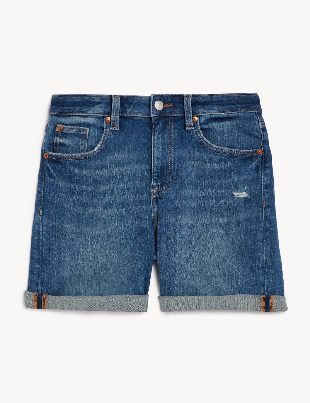 Denim Boyfriend Shorts