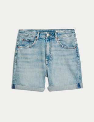 Denim Boyfriend Shorts