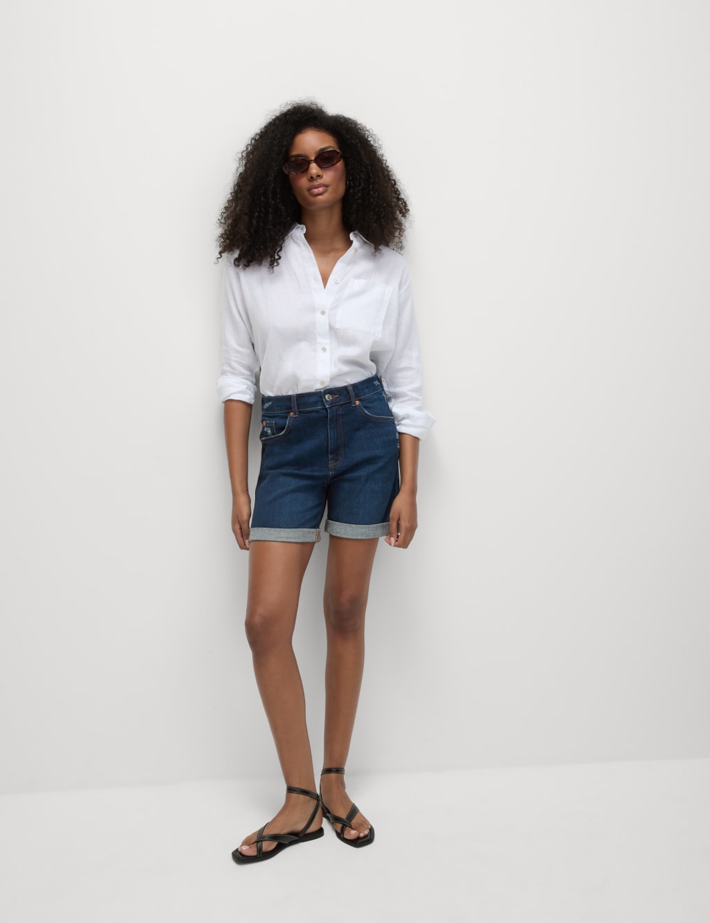 Womens navy dress shorts best sale