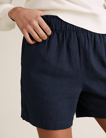 Linen Rich Shorts